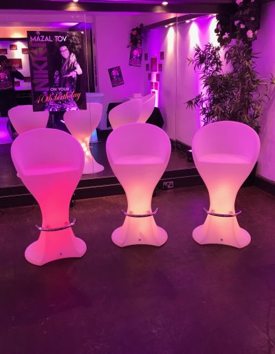 led bar stools