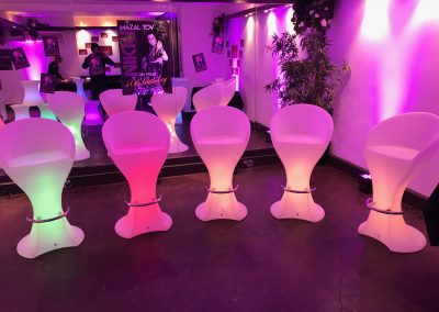 LED Seats or LED Chairs